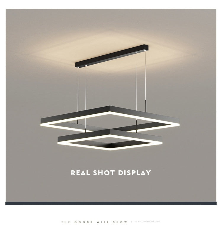 LED PENDANT - SQUARES 80