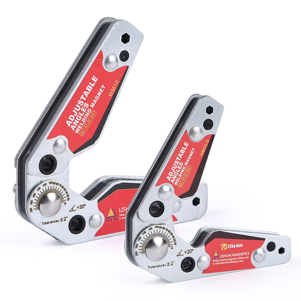Justerbar vinkelmagnet WM10-M – 35 kg dragkraft (20°–200°)
