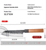 Japanskt Knivset 3-delar – Hamrad finish