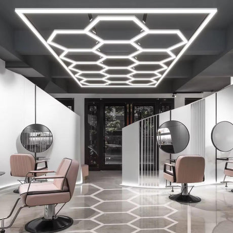 LED Hexagon Belysning 4840 x 2430mm