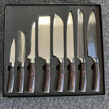 Japanskt Köksknivset för Proffs & Hemmakockar – 8 delar