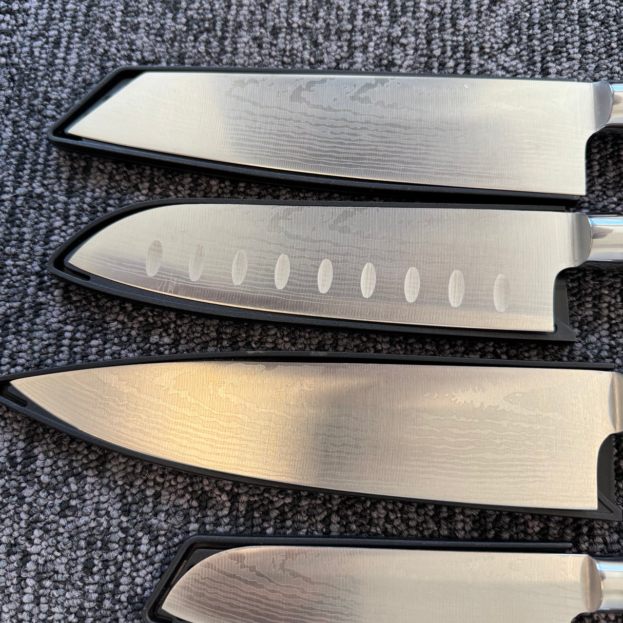 Knivset 6-delat Japanskt – 5Cr15 Rostfritt Stål & Paka-trä