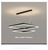 LED PENDANT - SQUARES 60