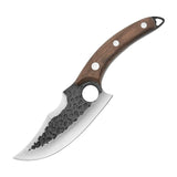 Ergonomisk Japansk Styckkniv – Valnötsträhandtag
