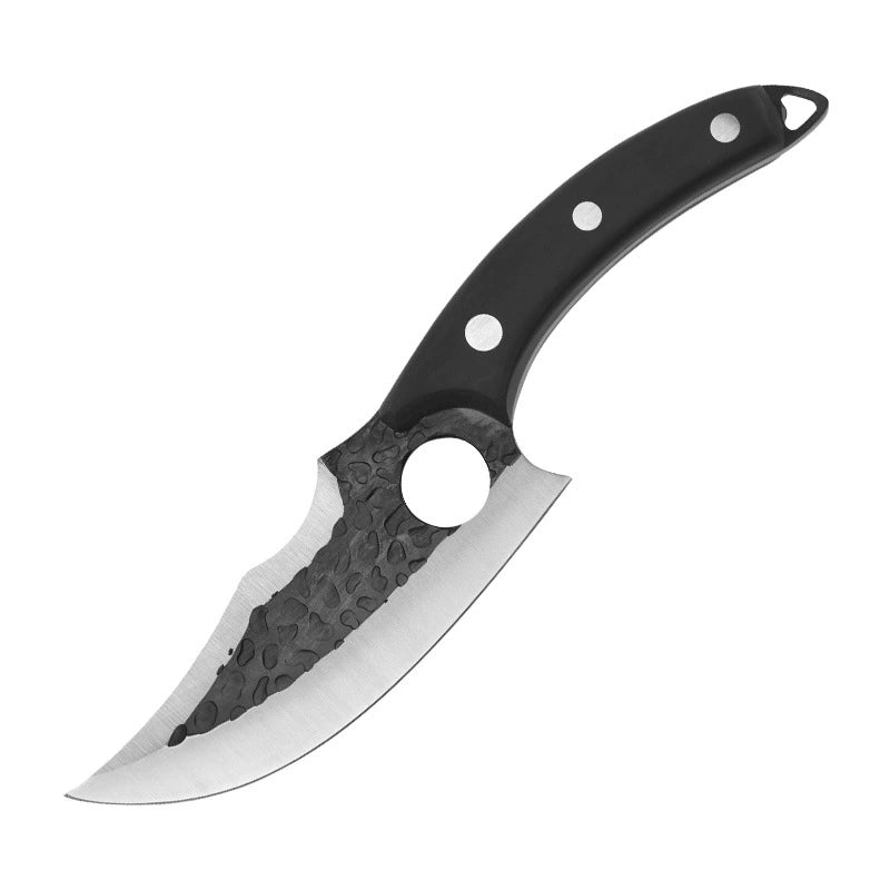Ergonomisk Japansk Styckkniv – Svart Trähandtag