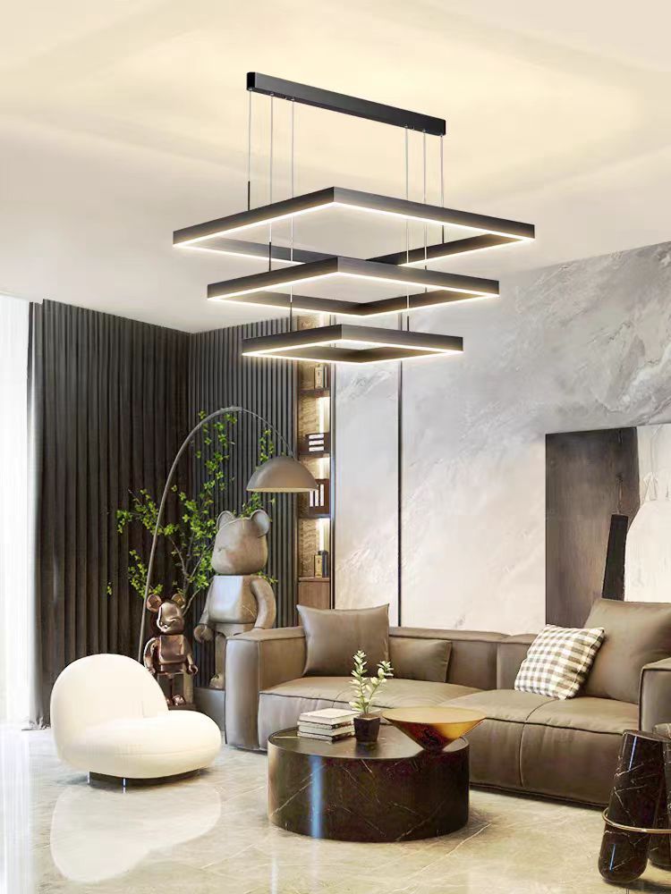 LED PENDANT - SQUARES 80 XL