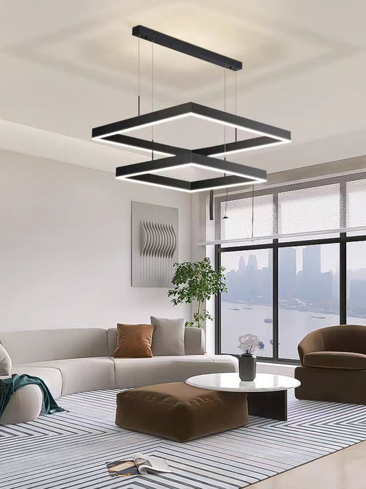 LED PENDANT - SQUARES 60
