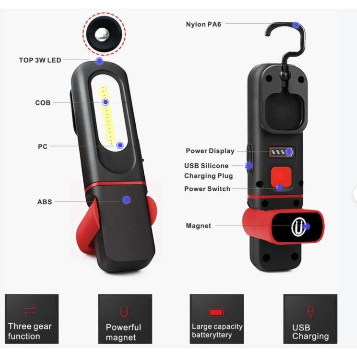 Arbetslampa LED - PrisRebellen