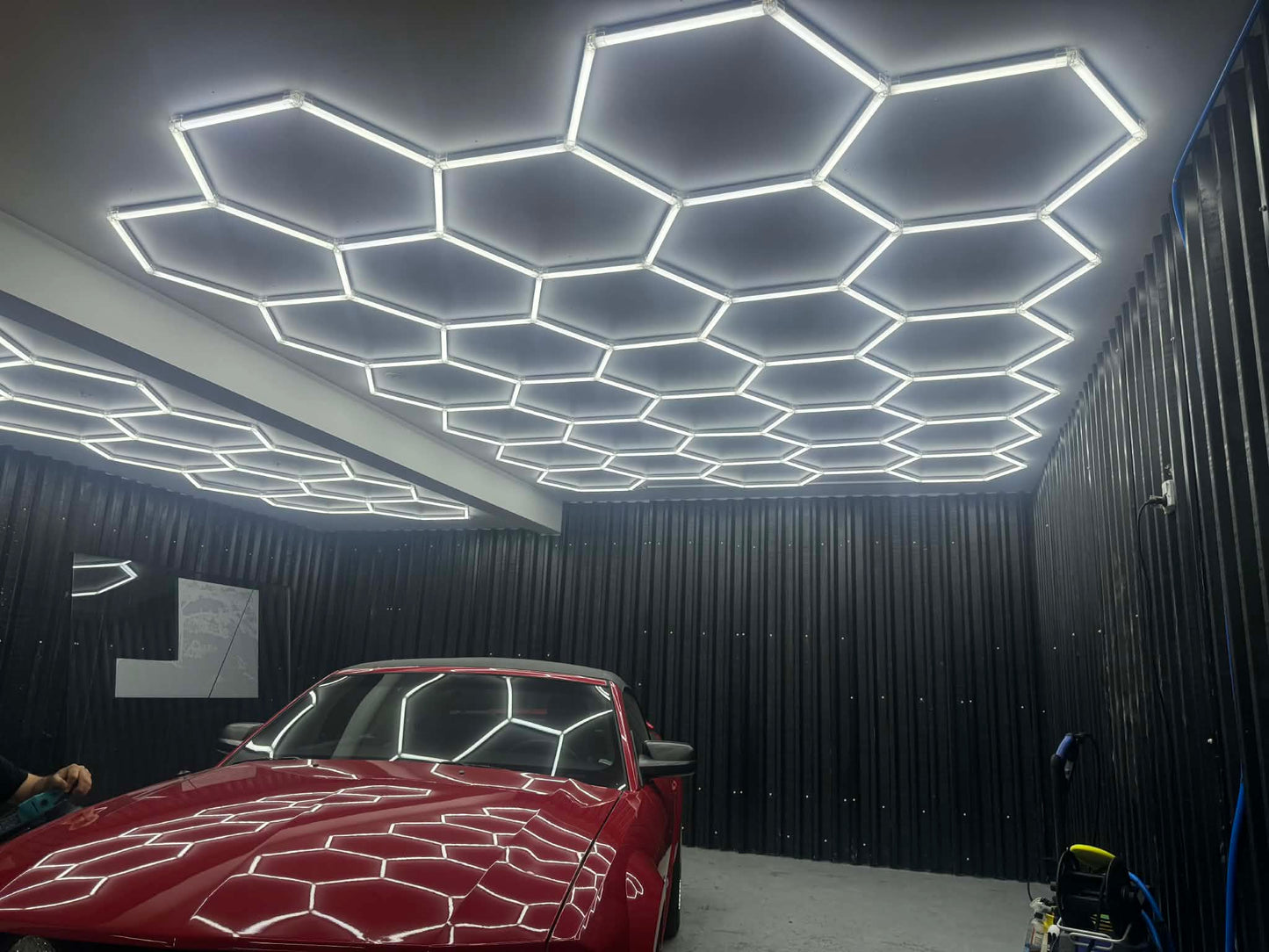 LED Hexagon Belysning 4840 x 2430mm