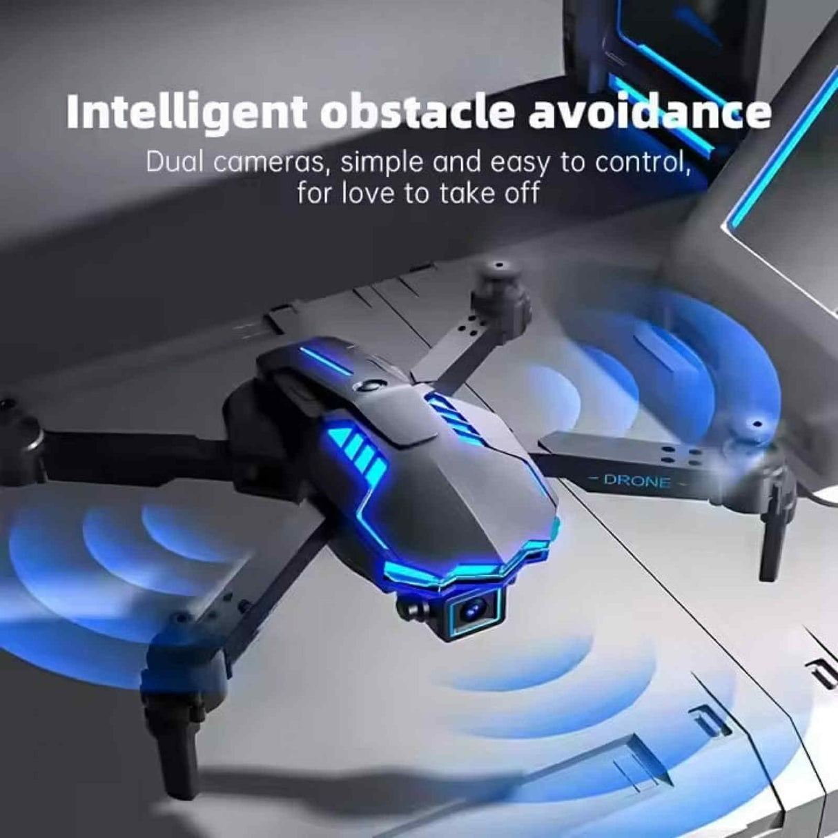 Drönare AeroPro - Dual Camera + Optical Flow - 2x Batteri