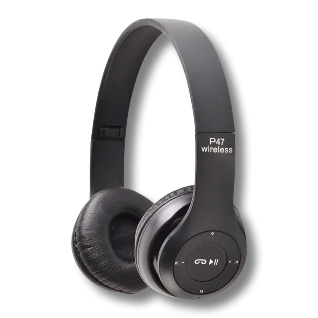 P47 Wireless Headset Svart - PrisRebellen