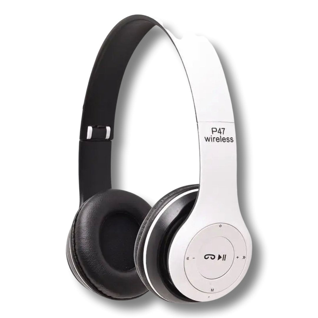 P47 Wireless Headset Vit - PrisRebellen