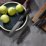 Exklusivt Keramiskt Knivset - 4 Knivar & Skalare