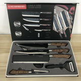Premium Knivset för Kött och Grönsaker - 6 Pack