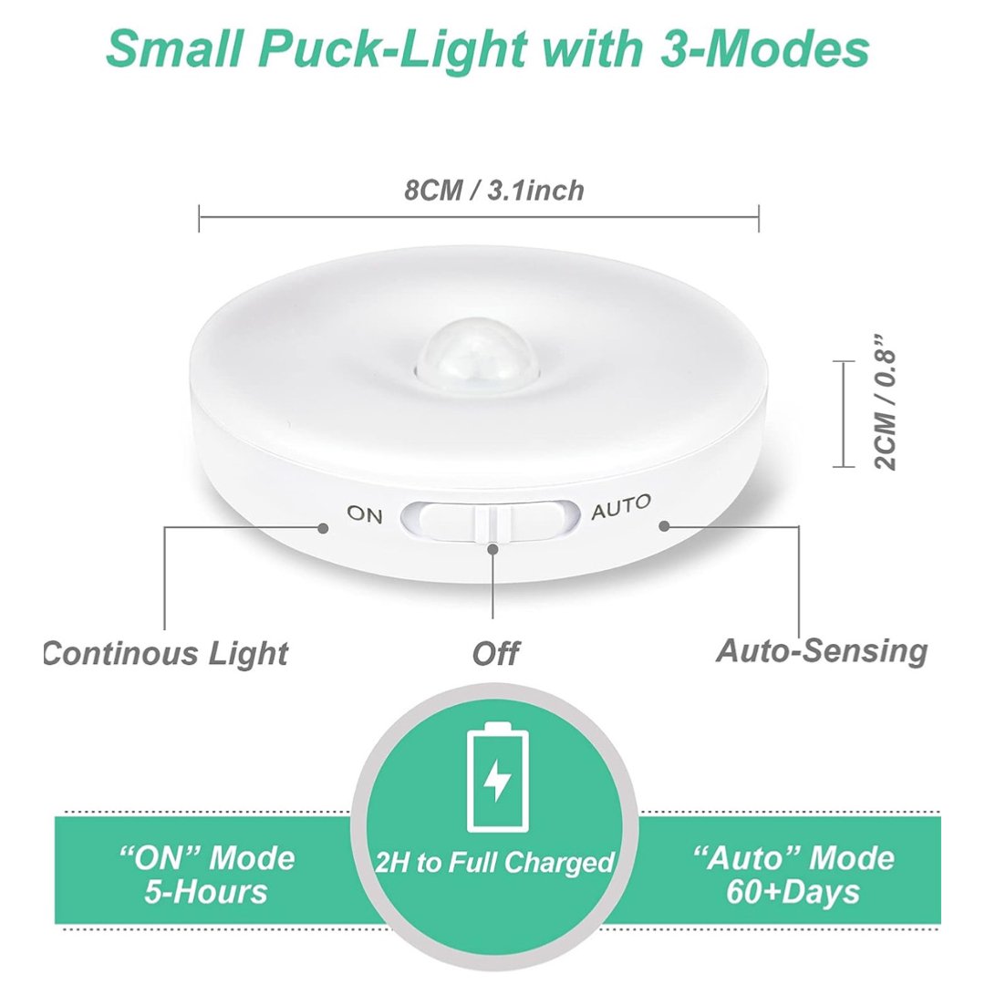 Rörelsesensor LED - lampa - PrisRebellen