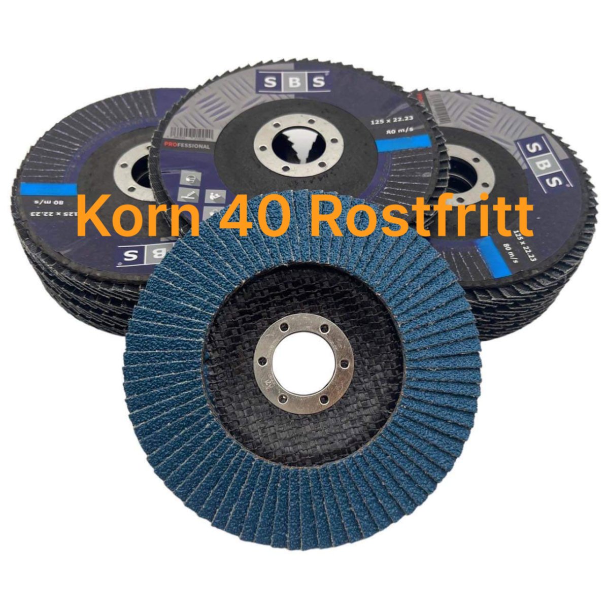 SBS Lamellrondell Korn 40 rostfritt 10 - Pack - PrisRebellen