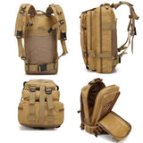 Tactical Backpack 30L Kaki - PrisRebellen